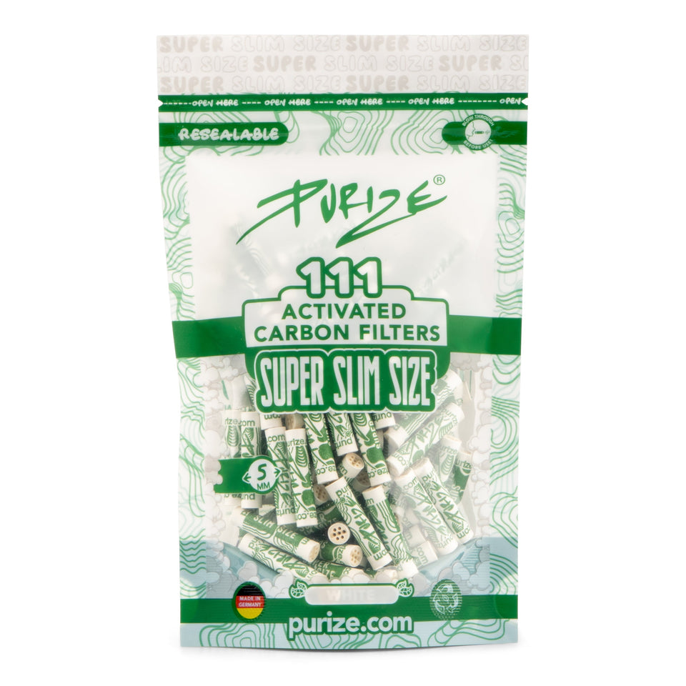 Purize Aktivkohlefilter SUPER Slim 111 Stück